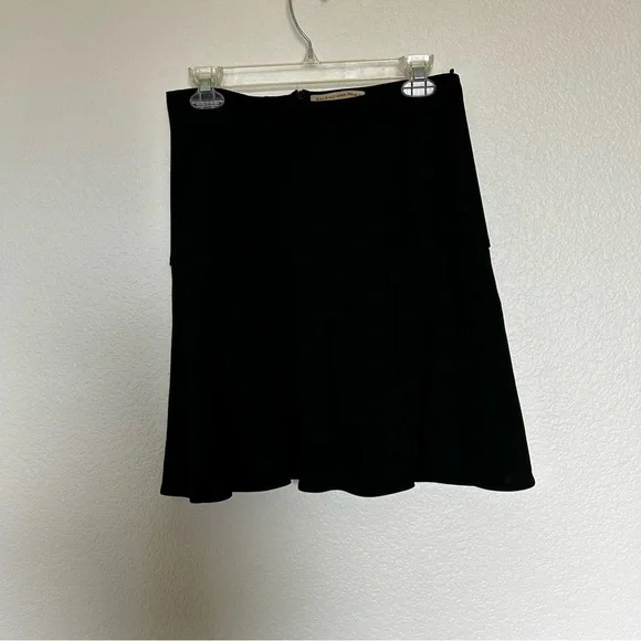 Balenciaga 2012 Pleated, High Waisted, Midi, Elegant Black Women's Skirt - Picture 2 of 15